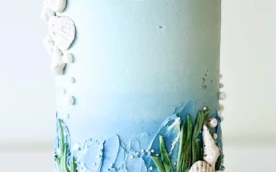 31 Modern Ocean & Beach Themed Cake Design Ideas