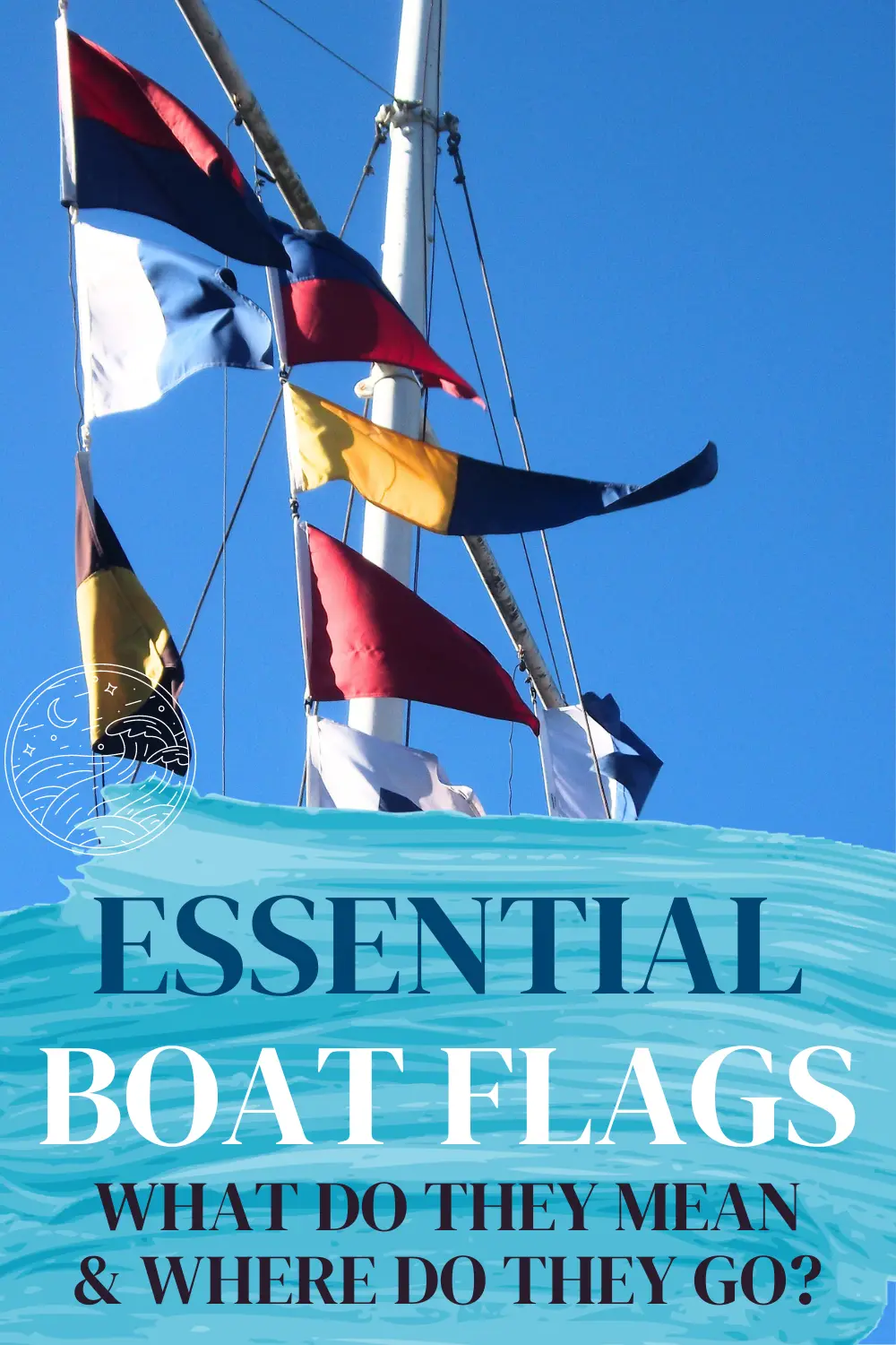 BOAT FLAGS PIN