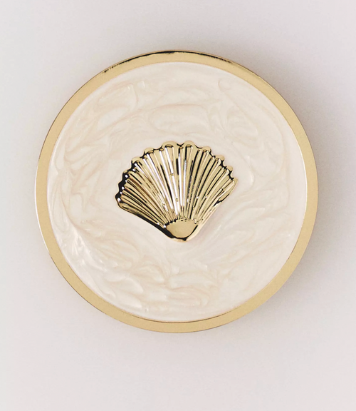 seashell compact mirror gifts for women ocean lovers