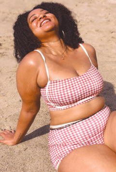 kitty and vibe recycled swimsuit bikin