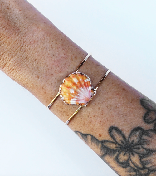 seashell jewelry cuff gifts for women ocean lovers