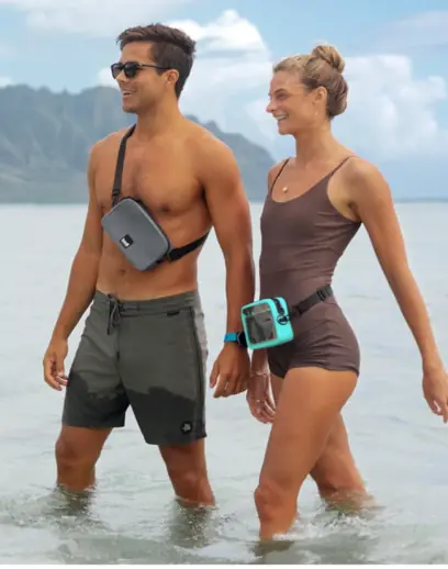waterproof belt crossbody bag gifts for women who boat or sail